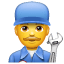 Mechanik Emoji U+1F468 U+1F527 Mechanik Emoji U+1F468 U+1F527