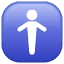 Symbol Toaleta męska U+1F6B9 Symbol Toaleta męska U+1F6B9