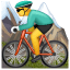 Rower górski Emoji U+1F6B5 Rower górski Emoji U+1F6B5