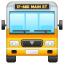 Autobus Widok z przodu U+1F68D Autobus Widok z przodu U+1F68D