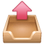 Poczta wychodząca Emoji U+1F4E4 Poczta wychodząca Emoji U+1F4E4