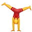 Gimnastyk Smiley U+1F938 Gimnastyk Smiley U+1F938