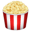 Popcorn emotikona U+1F37F Popcorn emotikona U+1F37F