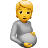Emotikonka osoby w ciąży U+1FAC4 Emotikonka osoby w ciąży U+1FAC4