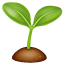 Sadzonka emotikona Emoji U+1F331 Sadzonka emotikona Emoji U+1F331