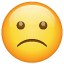 Zmartwiona Emoji U+1F641 Zmartwiona Emoji U+1F641