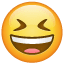 Emotikona napad śmiechu XD U+1F606 Emotikona napad śmiechu XD U+1F606