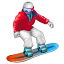 Snowbordzista Emoji U+1F3C2 Snowbordzista Emoji U+1F3C2