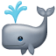 Waleń Fontanna Emoji U+1F433 Waleń Fontanna Emoji U+1F433