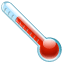 Termometr Emoji U+1F321 Termometr Emoji U+1F321