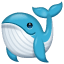 Waleń emotikona U+1F40B Waleń emotikona U+1F40B